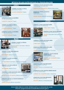programacion cafes notables
