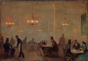 Cafe siglo XIX Museo de Bilbao